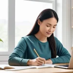 전산세무회계 온라인 강의 추천 - **Prompt 1: Flexible Online Learning for Career Advancement**
    "A 30-year-old woman with a focuse...